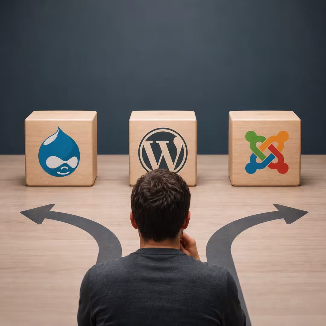 Drupal vs WordPress vs Joomla: How to Choose the Right CMS
