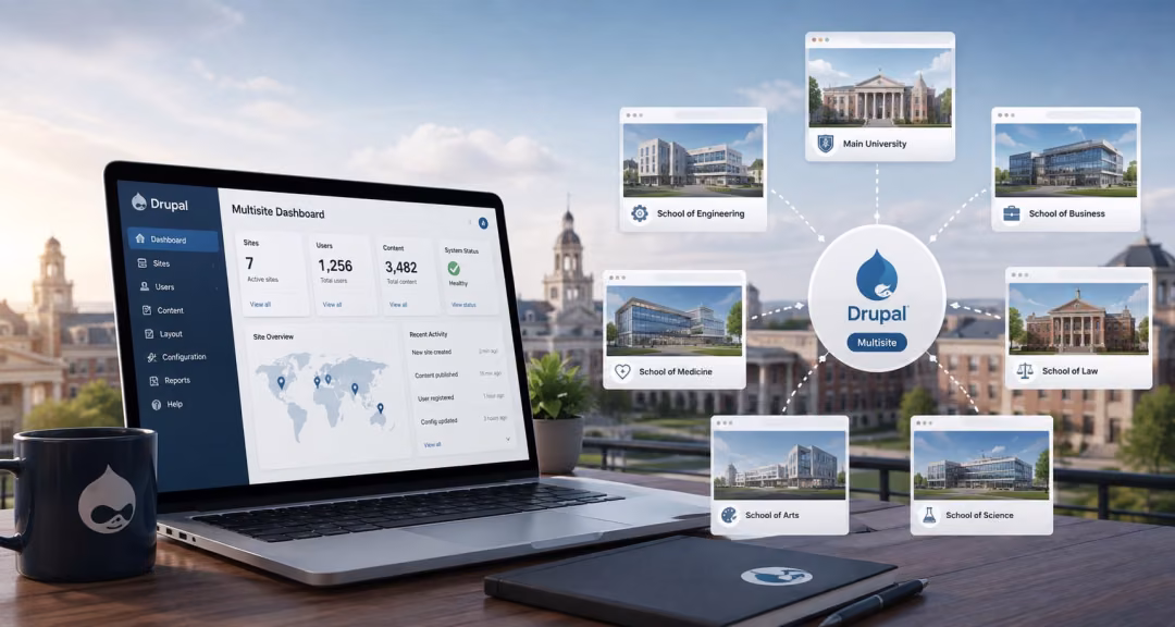 Managing University Websites with Drupal Multisite
