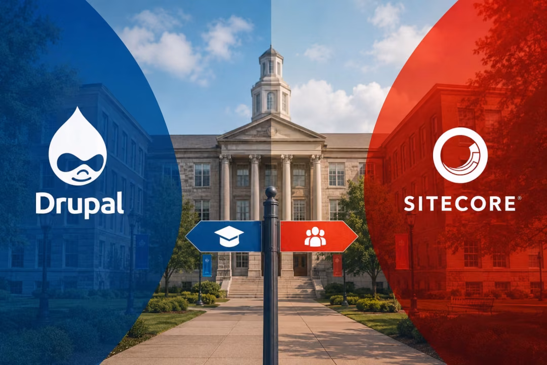 Drupal vs Sitecore: Which CMS Is Right for Your University?
