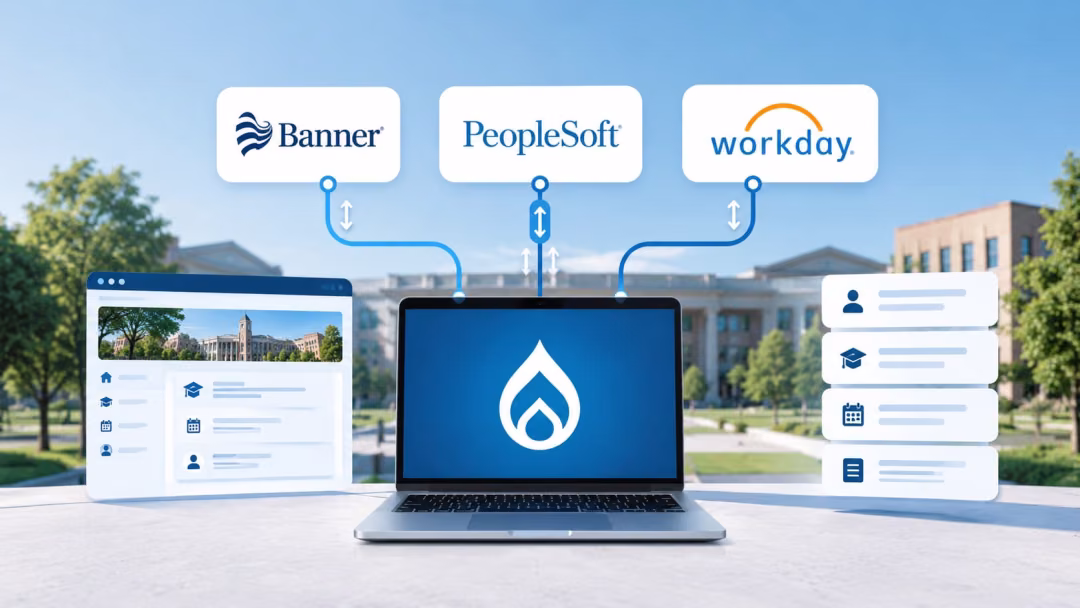 Drupal Student Information System Integration: How University Websites Connect to Banner, PeopleSoft and Workday 
