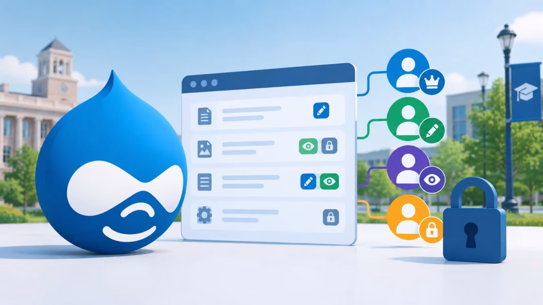 Drupal User Roles and Permissions: How Universities Control Who Can Edit What
